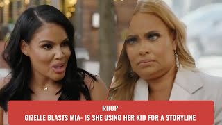 rhop Gizelle blasts Mia  Is she exploiting her kids paternity for a storyline [upl. by Henriha]