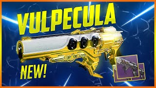 How To Get Vulpecula FAST amp EASY INSANE Stasis Handcannon Perks God Roll Guide  Destiny 2 [upl. by Ecnarrot288]