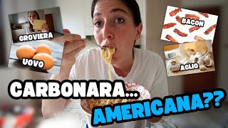 LA CARBONARA LHANNO INVENTATA GLI AMERICANI [upl. by Honan]