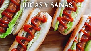 Hacer Salchichas Veganas Sin Gluten Sin Plástico  Fáciles y Sanas ASMR [upl. by Klotz279]