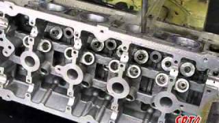 CNCPORTCOM SRT4 CNC Cylinder Head 5Axis CNC Porting [upl. by Wallache]