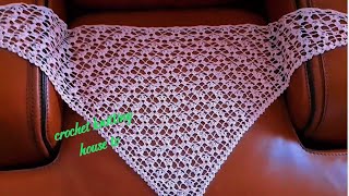 parfait❗️châle au crochet pour le printemps beau amp élégantchâle triangle facile pour débutants [upl. by Chaffin]