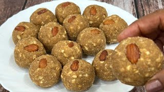 ਸਰਦੀਆਂ ਦੇ ਲਈ ਪੰਜਾਬੀ ਆਟਾ ਪਿੰਨੀ  Atta Dry Fruits Laddu  Punjabi Pinni  Winter Special Atta Laddu [upl. by Asle800]