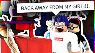 ROBLOX PISSING OFF ONLINE DATERS HE RAGE QUIT [upl. by Baras]