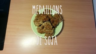 Quickie  Médaillons de soja  Recette végane et presque zéro déchet [upl. by Larkins134]