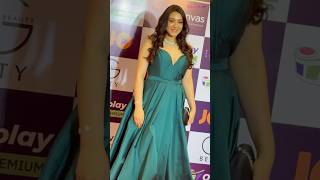 Yeh Kaali Kaali Ankhein actress Aanchal Singgh looks beautiful in a green gown  Video [upl. by Wiersma]