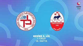 Nesine 3 Lig 1 Grup  Tokat Belediye Plevne Spor  HG Hospital Kahramanmaraşspor [upl. by Anitnatsnok]