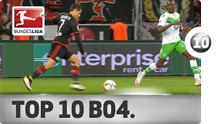 Top 10 Goals  Bayer 04 Leverkusen  201516 [upl. by Noemis]