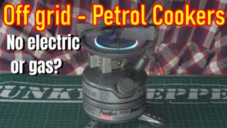 OFF GRID  PETROL COOKERS [upl. by Lotz]