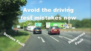 How to Avoid the driving test mistakes [upl. by Alf920]