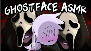 Get Tied Up by TWO YANDERE Ghostfaces ASMR MM4A British [upl. by Ahsyas]