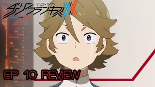 CR Darling in the Franxx Ep 10 THE ZOROME EPISODE WHATS REALLY GOING ON IN THE CITY HIS TEARS [upl. by Letti]