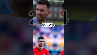 Cristiano Ronaldo Lener Messi evolution 🐐🩷👑 [upl. by Marinelli]