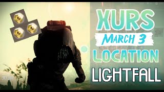 Destiny 2 Xurs First Location Since Lightfall  March 3 2023 [upl. by Ilamad]