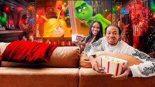 COZY CHRISTMAS MOVIE NIGHT AT HOME VLOGMAS DAY 14 [upl. by Domenico415]