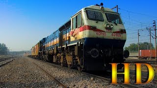 IRFCA  12985  Jaipur  Delhi Sarai Rohilla AC Double Decker Express [upl. by Adnaral]