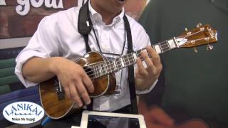 Lanikai UkeSB at NAMM 2013 [upl. by Booze]