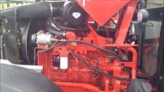 McCormick MTX 120 Tractor Engine Running [upl. by Llerrahs647]