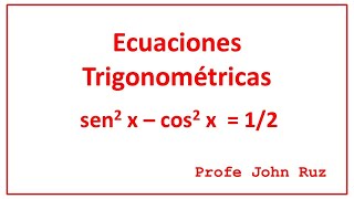 Ecuaciones trigonométricas Ejercicio 10 [upl. by Areemas914]