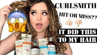 CURLSMITH FIRST IMPRESSIONS REVIEW  curly hair tips  Zoe Labarthe [upl. by Caughey253]