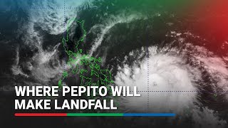 Pepito may reach super typhoon strength before landfall  ABS CBN News [upl. by Pincas568]