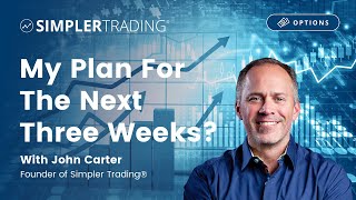 Options Trading My Plan For The Next Three Weeks  Simpler Trading [upl. by Ken]