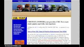 Free CDL Practice Test Online CDL Practice Test [upl. by Madi]