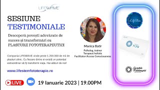 Sesiune testimoniale vineri 19 Ianuarie 2024Plasturi Fototerapeutici Lifewave [upl. by Sackville]