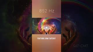 TERCER OJO ACTIVACIÓN 852 Hz 👁️ Despierta tu Intuición 852Hz Shorts [upl. by Shiff]