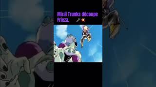 Miraï trunks ssj découpe frieza🗡️💥trunks frieza dbz dragonballz ssj [upl. by Baugh]