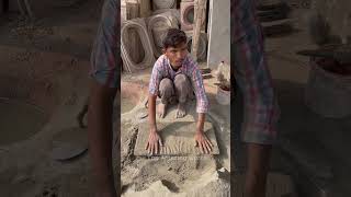 How Stylish Concrete Tiles are Made shorts diy cementprojects [upl. by Mackoff]