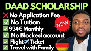 Best Scholarship to Study in Germany Get 934€ Monthly  DAAD EPOS Scholarship 2024 [upl. by Paolo]