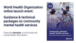 Atmiyata listed by the WHO as one of the 25 good practices for community mental health services [upl. by Kimberly623]