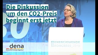 Bundesumweltministerin Svenja Schulze zum CO2Preis [upl. by Terryn]