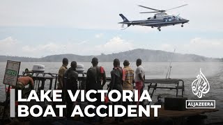 Lake Victoria boat accident kills at least 20 in Uganda several missing [upl. by Hawken]