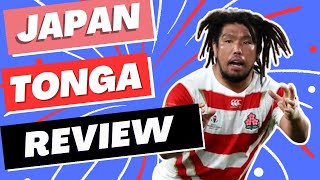 Japan v Tonga Review  Rugby World Cup 2023 Warm Up [upl. by Pik]