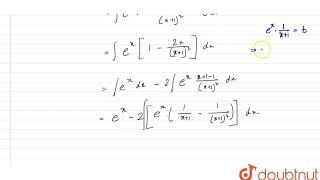 int exx21x12dx  12  INTEGRATION BY PARTS  MATHS  CHHAYA PUBLICATION  Do [upl. by Millian536]