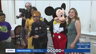 Disney surprises Leah Chases family with vacation to Disney World [upl. by Federica]