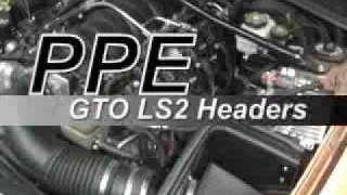 PPE GTO LS2 Headers and exhaust  Dyno run  ppeheaderscom [upl. by Viehmann29]