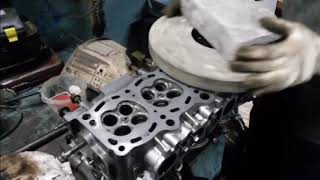 Cylinder head resurface best skills [upl. by Gnidleif670]