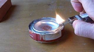 Penny Alcohol Backpacking Stove [upl. by Nanfa676]