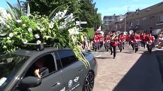 Flora Band Rijnsburg tijdens Flowerparade deel 3 [upl. by Atinot]