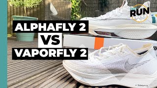 Nike Air Zoom Alphafly Next 首航就來個30公里長距離 vs Vaporfly Next 2 [upl. by Darcey]