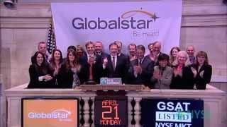 Globalstar Celebrates Listing of Common Stock on NYSE MKT [upl. by Pricilla979]