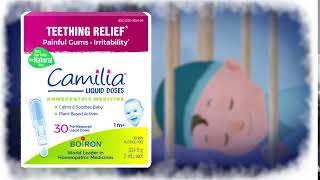 Camilia Baby Teething  PlantPowered Relief  6S [upl. by Akinad625]