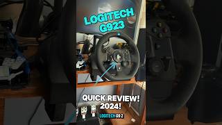 Logitech G923 Wheel Quick Review [upl. by Popper]