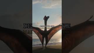 A Real Life Dragon paleontology dinosaur jurassicworld quetzalcoatlus pterosaur [upl. by Lua]