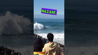 come and experience the biggest wave in the world gigantesdenazaré [upl. by Stillmann]