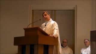 Bishop Medleys Ordination Homily I [upl. by Ambrosi37]