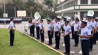 INCORPORAÇÃO DA BANDEIRA NACIONAL NO CORPO DE ALUNOS DA EEAR PARA O DESFILE DE 7 DE SETEMBRO2024 [upl. by Trista]